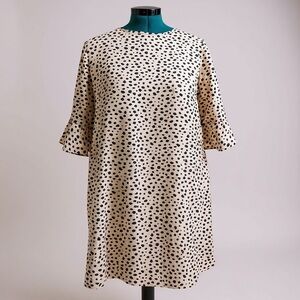 Animal Print Shift Dress